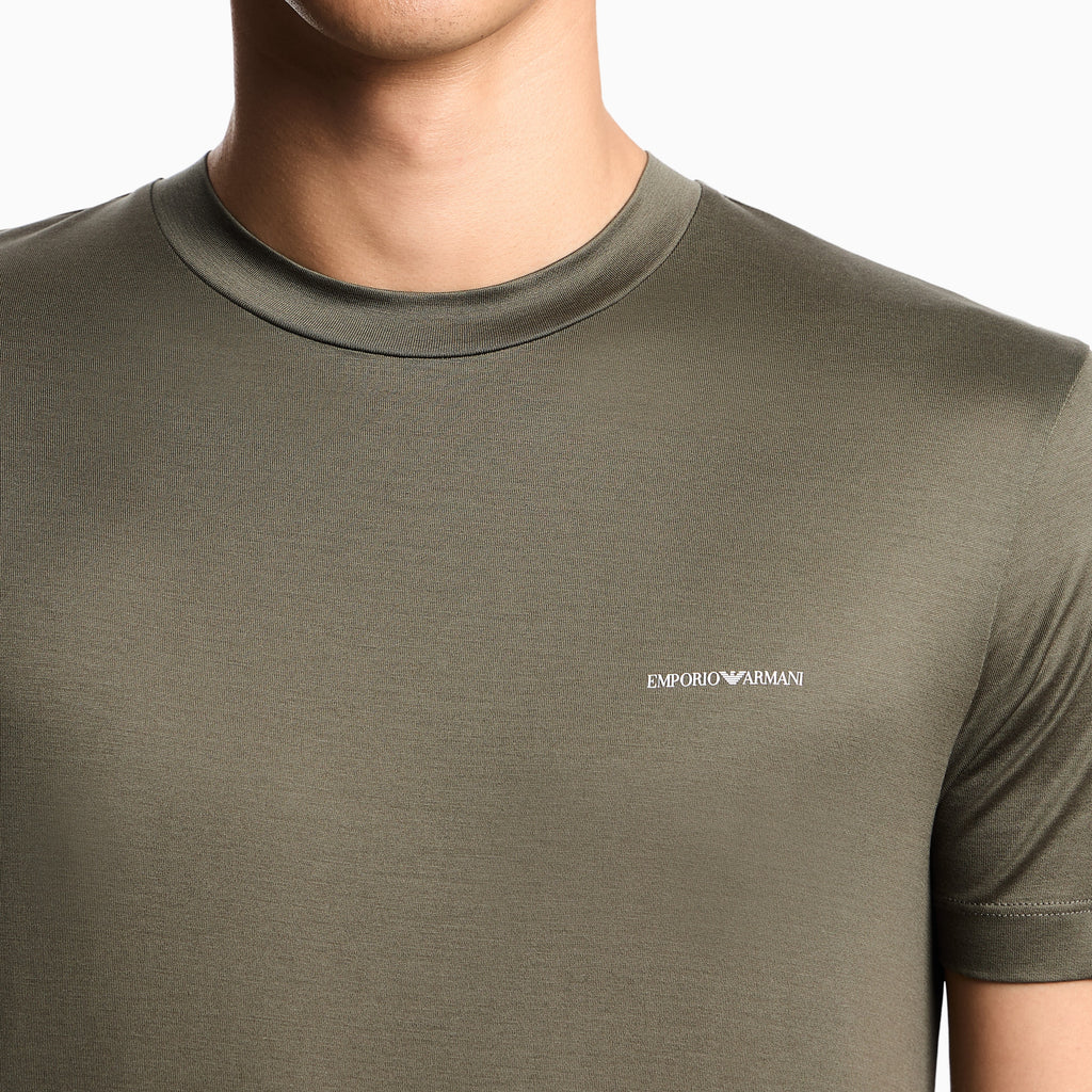 Emporio Armani T-Shirt 8N1TD8 1JUVZ U7042 DUSTY OLIVE