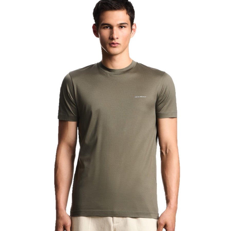Emporio Armani T-Shirt 8N1TD8 1JUVZ U7042 DUSTY OLIVE