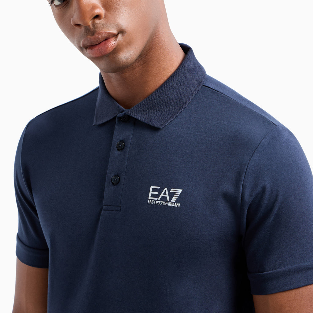 EA7 Core Identity Polo 8NPF14 PJVQZ 0562 Blue