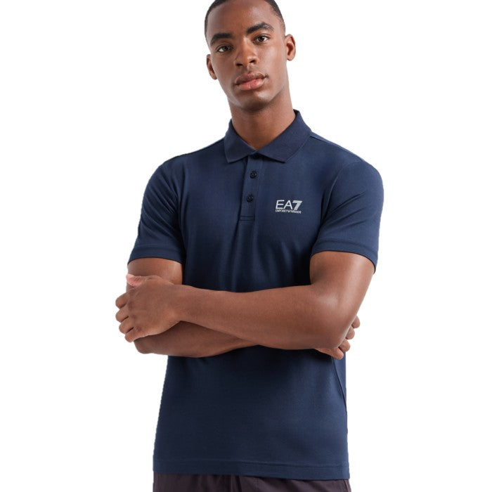 EA7 Core Identity Polo 8NPF14 PJVQZ 0562 Blue