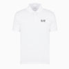 EA7 Core Identity Polo 8NPF14 PJVQZ 1100 White