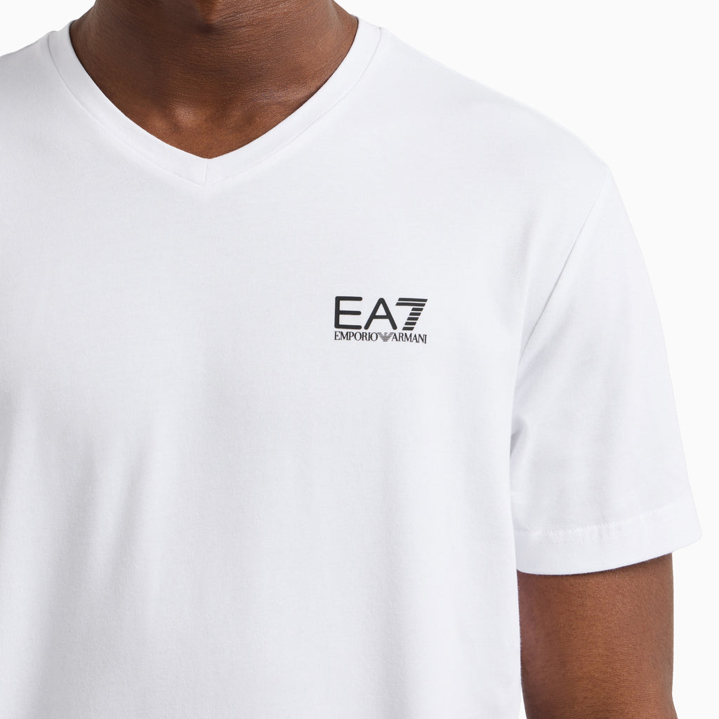 EA7 V-Neck T-Shirt&nbsp;8NPT27 PJVQZ 1100 White