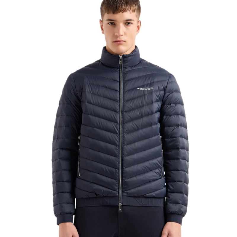 Armani Exchange Milano Puffer Jacket Navy 8NZB52-ZNW3ZP