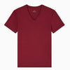 Armani Exchange V-Neck T-Shirt 8NZT75 ZJA5Z UA328 Burgundy
