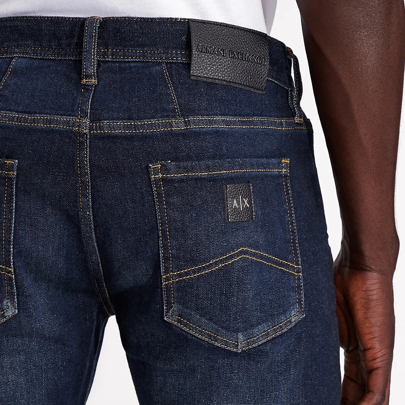 Armani Exchange J13 Slim Fit Jeans 8NZJ13 Z2SAZ 1500 Indigo Denim