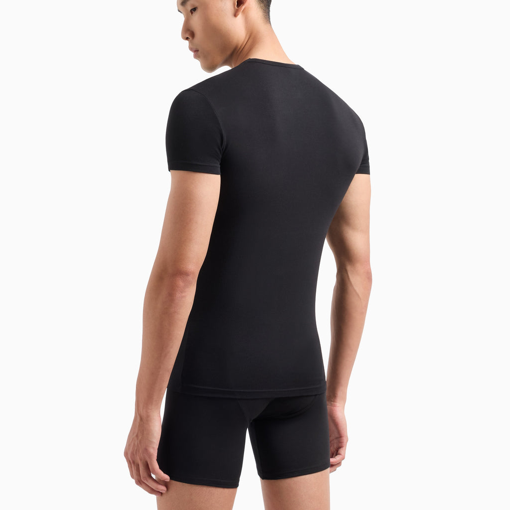 Armani Exchange 2pack Crew Neck Underwear T-Shirts 956005 CC282 07320 Black