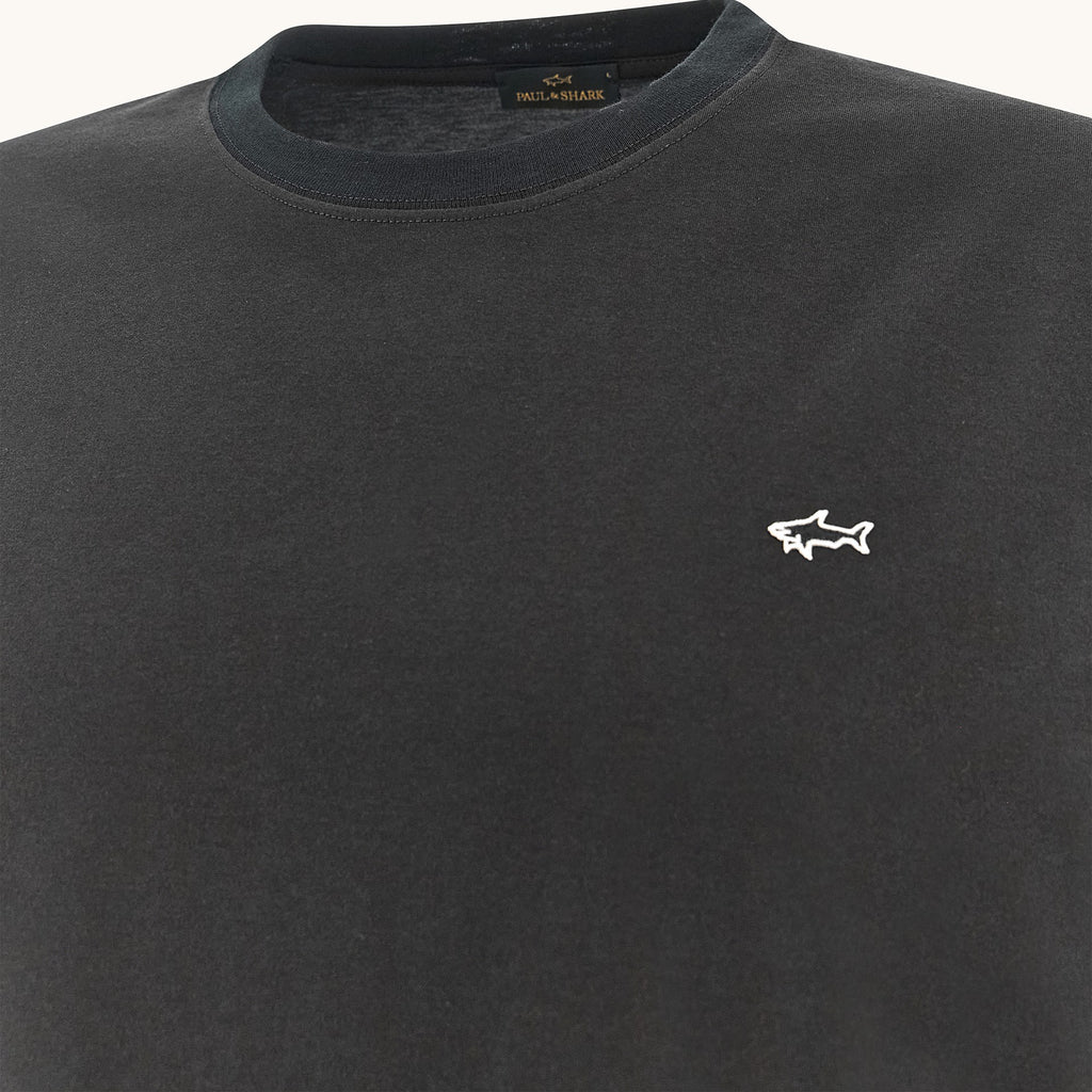 Paul & Shark Cotton Jersey T-shirt 99311005 011 Black