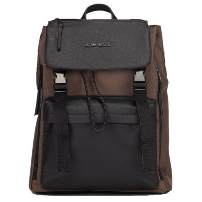 Antony Morato Black Backpack MMAB00401 FA600270 2104 DARK TOBACCO