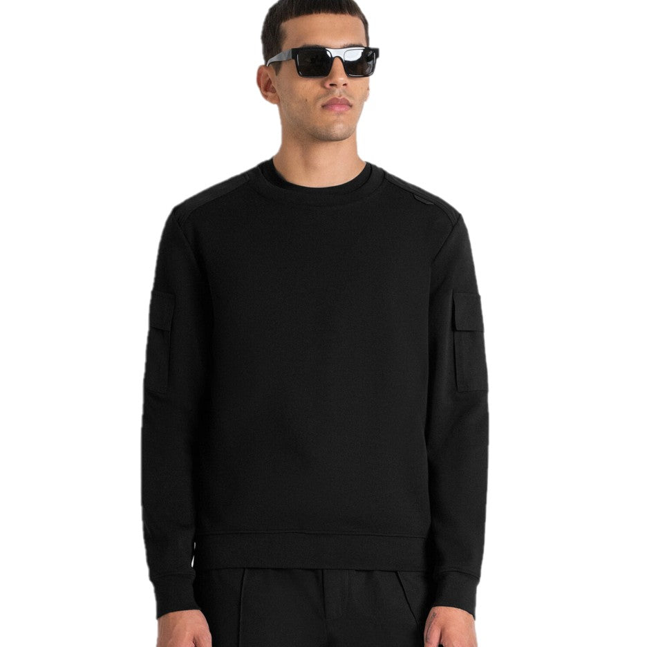 Antony Morato Sweatshirt MMFL01014 FA150168 9000 Black