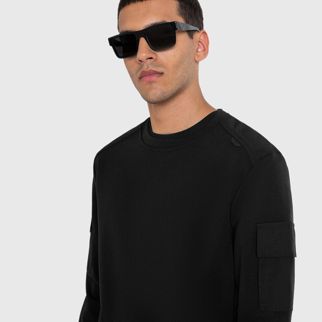 Antony Morato Sweatshirt MMFL01014 FA150168 9000 Black