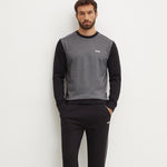 Hugo Boss Jacquard Structure Sweatshirt 50521808 10166548 001 Black