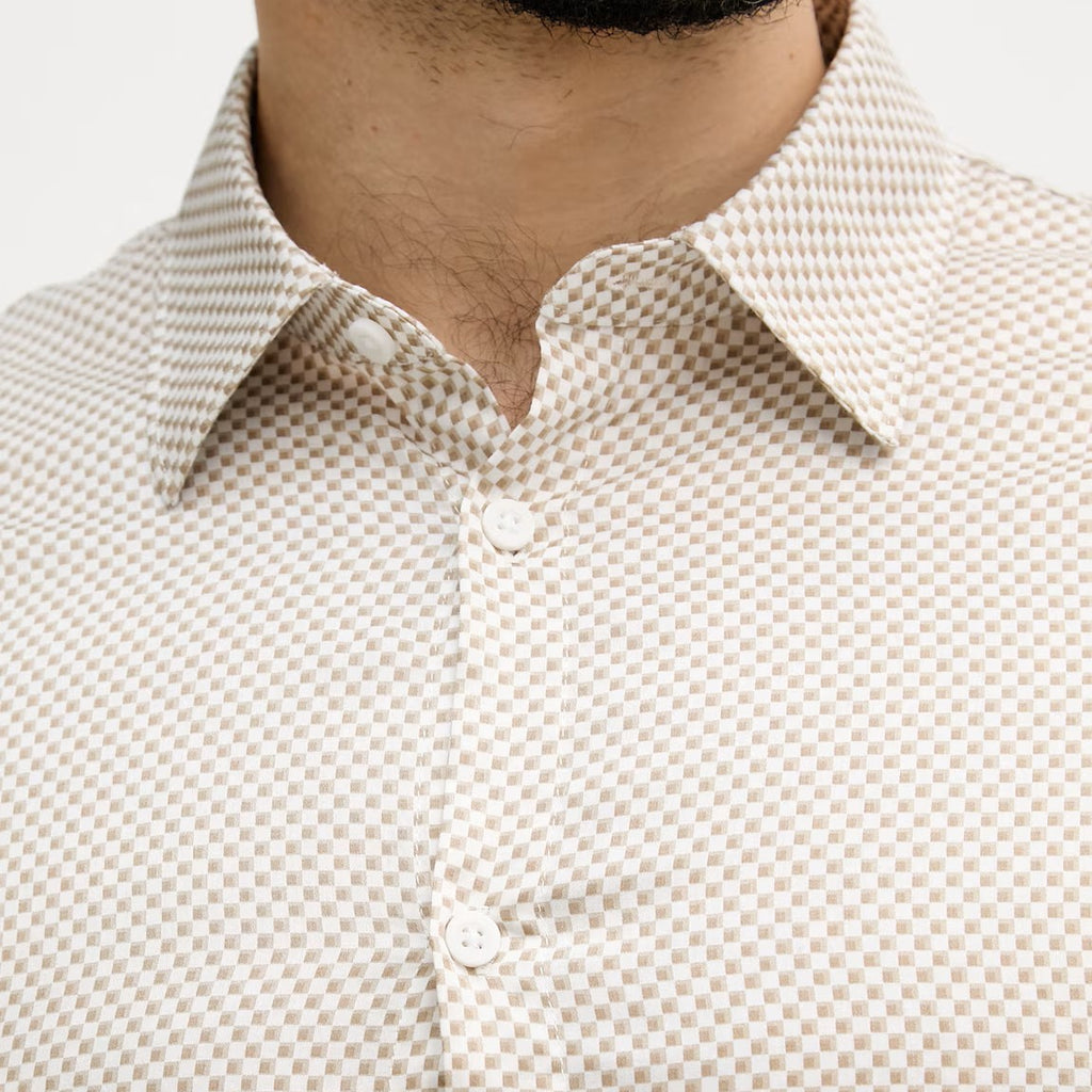 Armani Exchange Shirt XM001942 AF19194 F0199 Down Off White