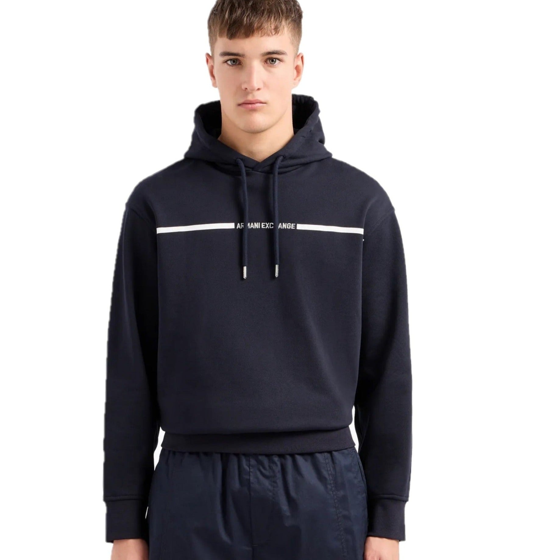 Mens armani exchange hoodie hotsell