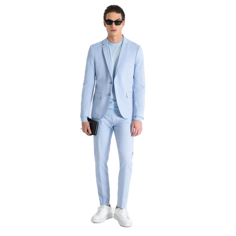 Antony Morato Bonnie Blazer Sky Blue MMJS00044-FA800164-7124