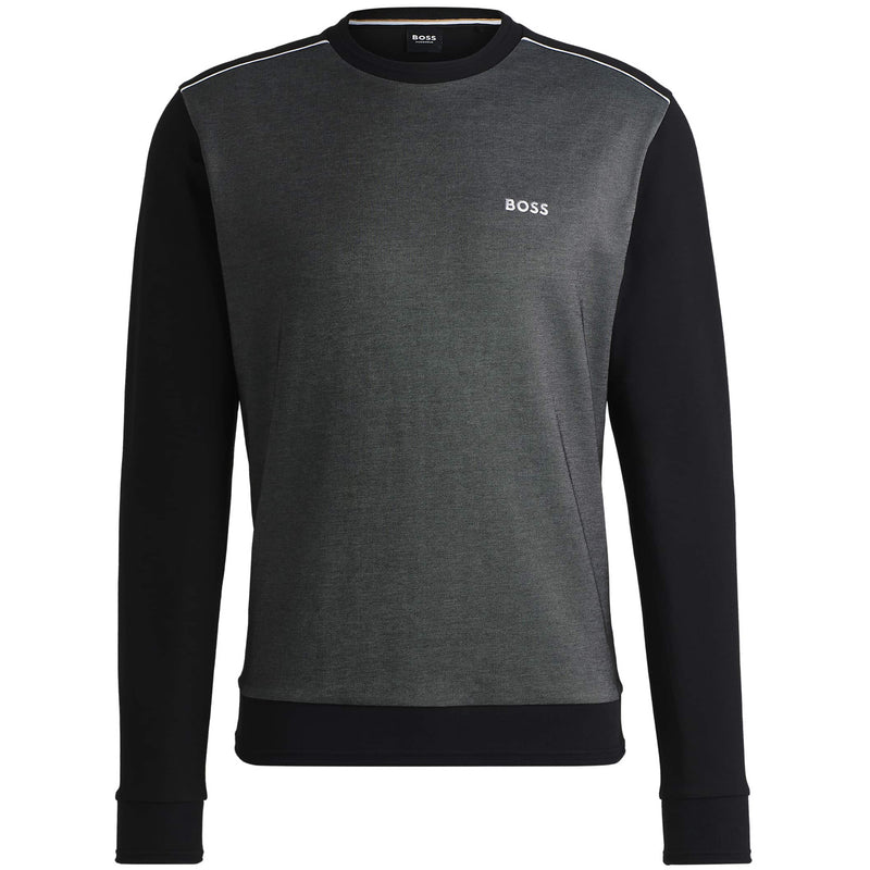 Hugo Boss Jacquard Structure Sweatshirt 50521808 10166548 001 Black