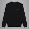 Paul &amp; Shark Wool Knit with Shark Badge C0P1094 61101130 011 BLACK