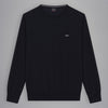 Paul &amp; Shark Wool Knit with Shark Badge C0P1094 61101130 050 NAVY BLUE