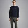 Paul &amp; Shark Wool Knit with Shark Badge C0P1094 61101130 050 NAVY BLUE