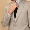 Rembrandt Cooper Beige Sharkskin Suit CI0412J Beige