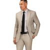 Rembrandt Cooper Beige Sharkskin Suit CI0412J Beige