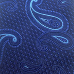 Canali Blue Paisley Silk Tie HJ03656 Col 4