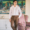 Cordone 1956 White Open Neck Shirt CL200