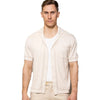 Cutler & Co Romeo Knitted Shirt 168 Sandstone