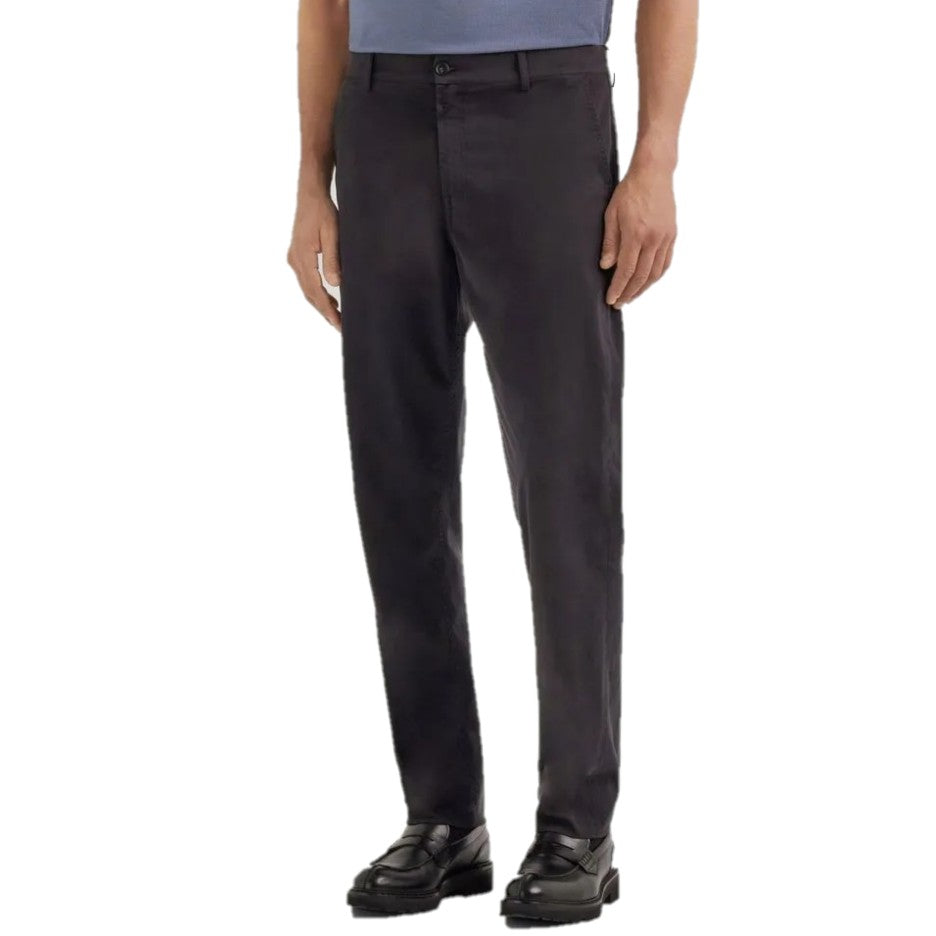 Canali Navy Blue Chinos D93630 PT01482 306Navy Blue