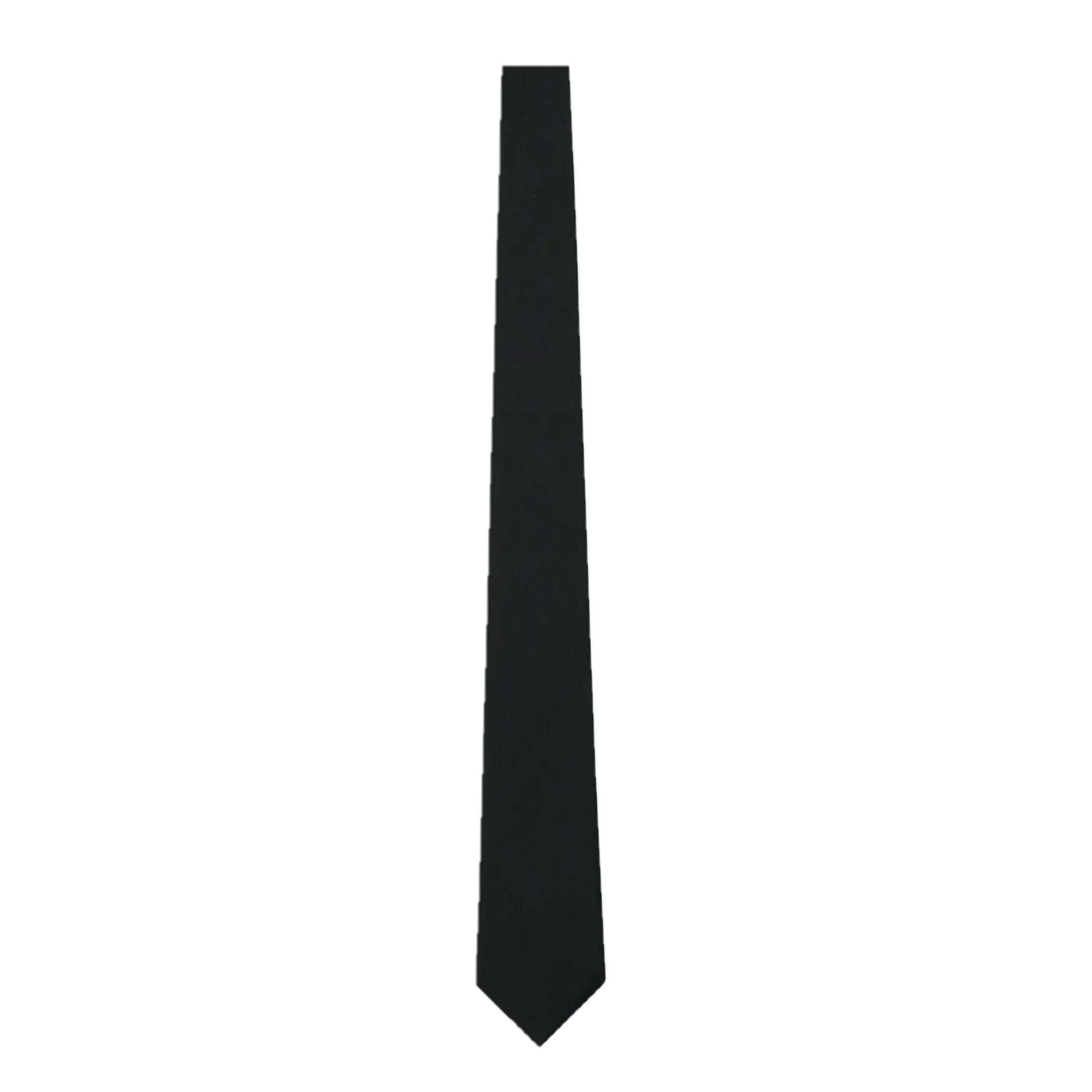 Emporio Armani Pure Silk Black Tie | Ignition For Men