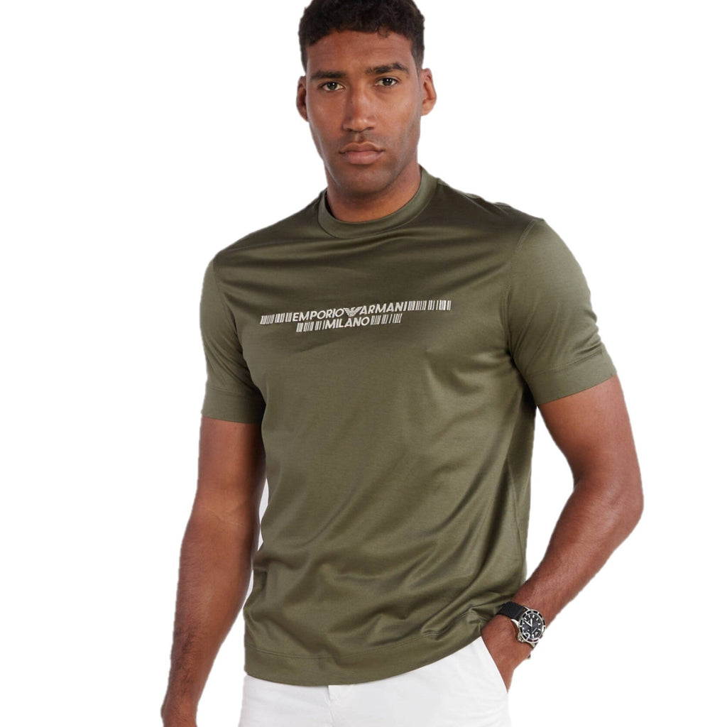 Emporio Armani T-Shirt Khaki 6R1TDI 1JUVZ 0654