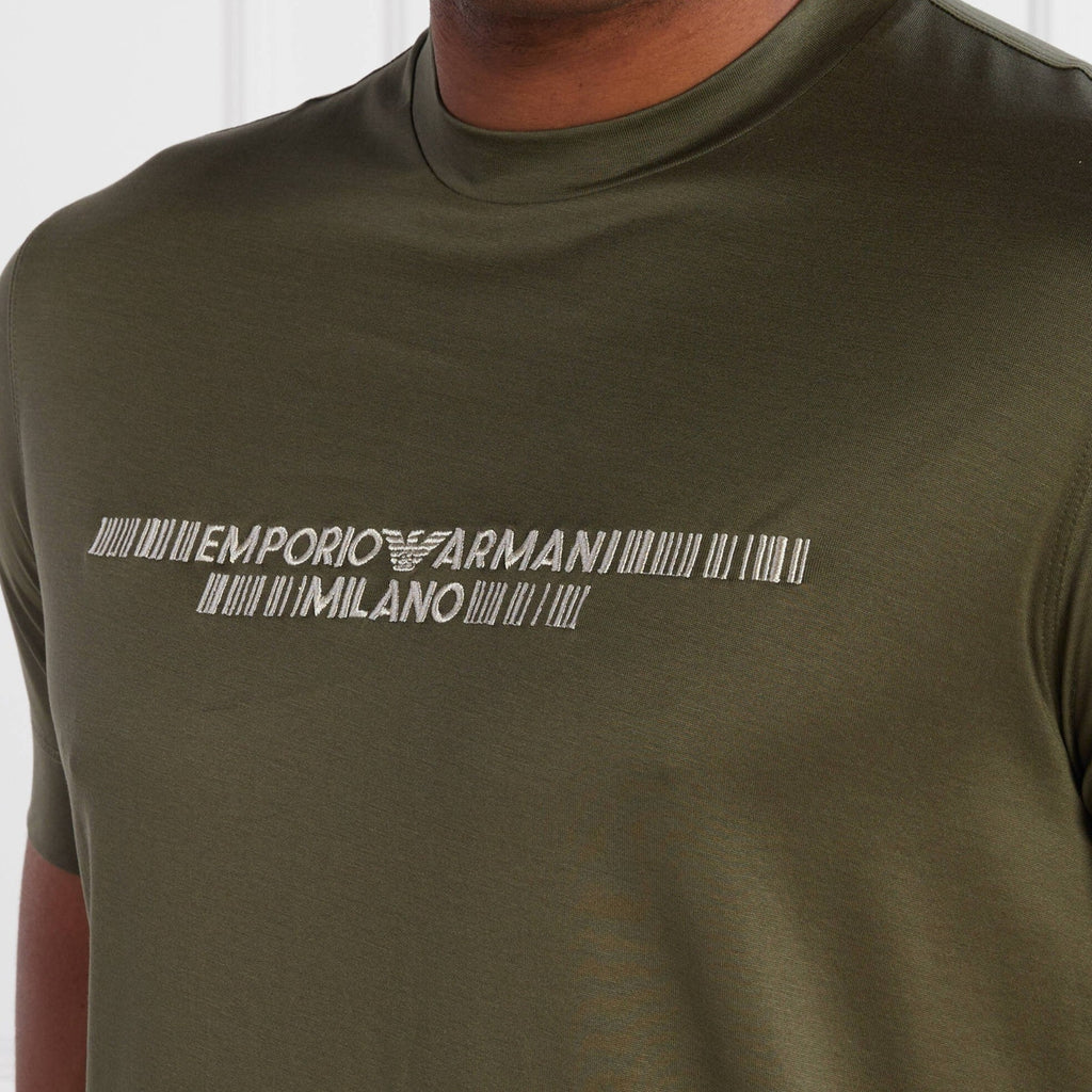 Emporio Armani T-Shirt Khaki 6R1TDI 1JUVZ 0654