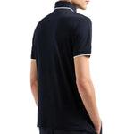 Emporio Armani Mercerised Piqué Polo 6D1F65 1JTKZ 0993 Navy