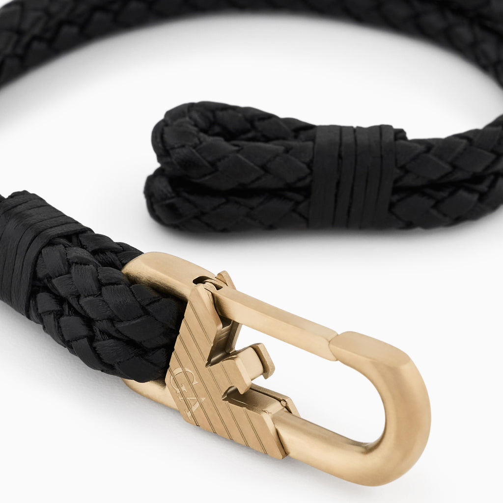 Emporio Armani Leather Bracelet EGS3245710NLPNLC