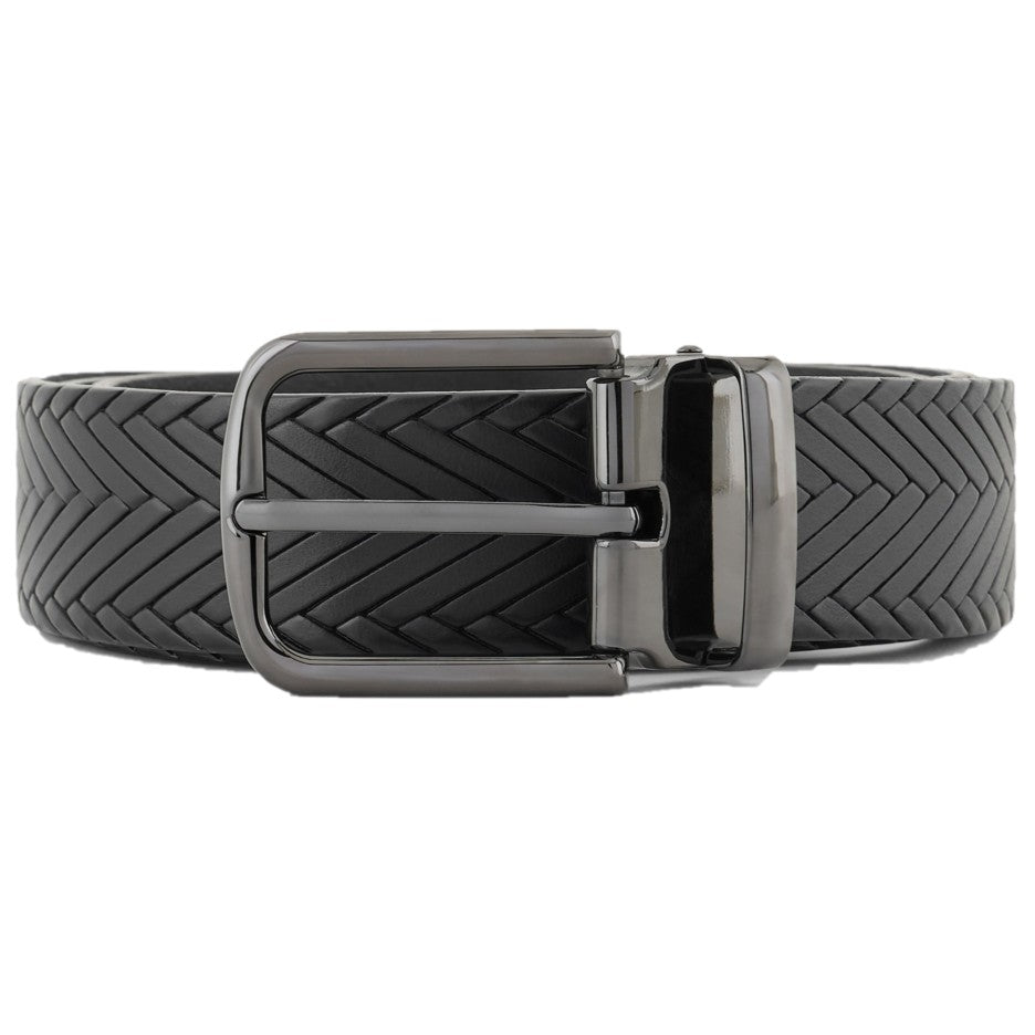 Emporio Armani Leather Belt EM001762 AF14629 UC001 Black