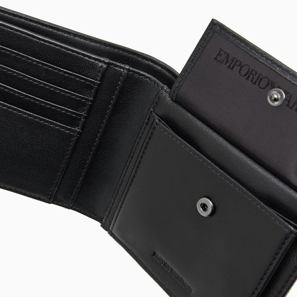 Emporio Armani Bifold Wallet EM003601 AF19365 UC001 Black