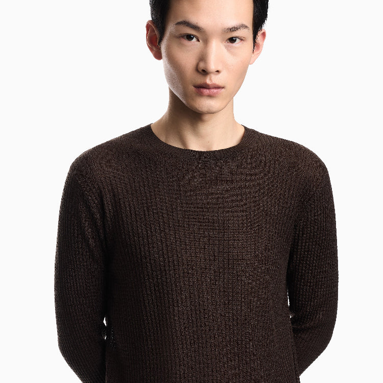 Emporio Armani Knitwear EM004310 AF24574 U6139 Coffee