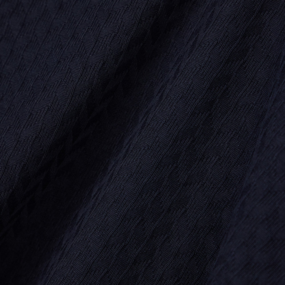 Emporio Armani Jersey Jacquard T-Shirt EM007038 AF10762 FB561 Navy