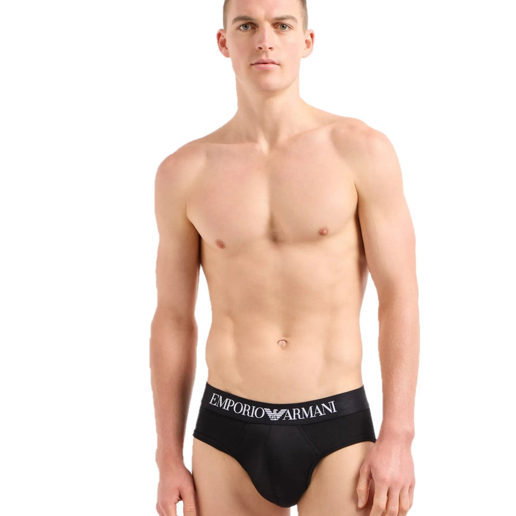 Emporio Armani Basic Briefs Black 111285 CC729 00020
