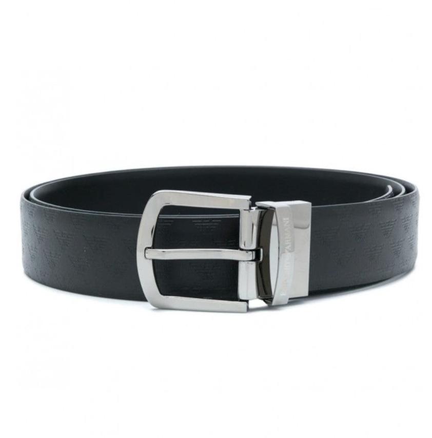 Emporio Armani Reversible Logo Belt Black Y4S071 YKL1J 88001