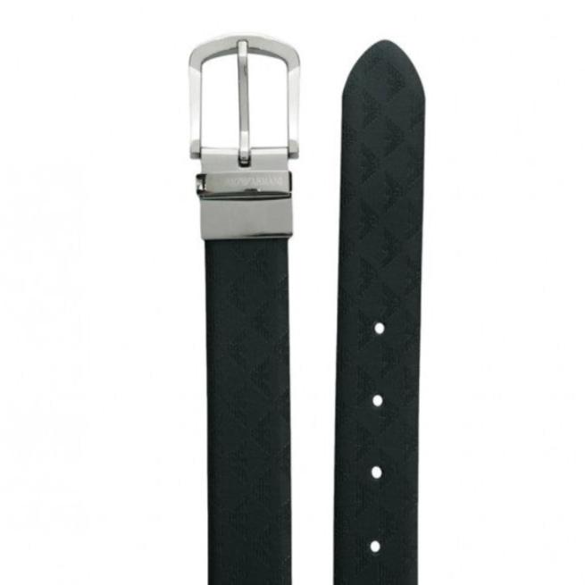 Emporio Armani Reversible Logo Belt Black Y4S071 YKL1J 88001