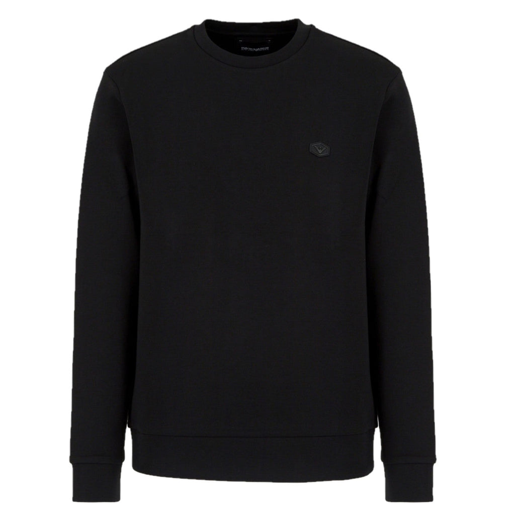 Emporio Armani Crew-neck Sweatshirt Black 8N1MD11JHSZ 0999