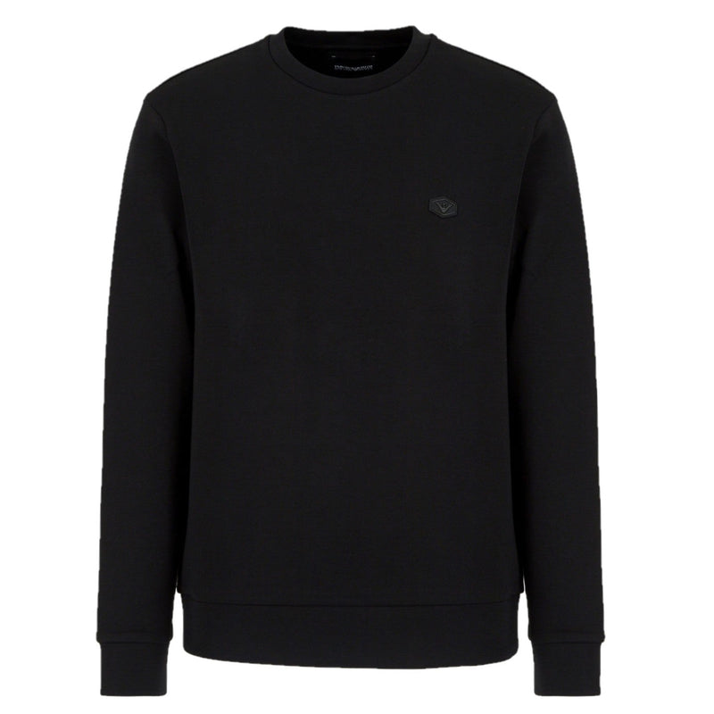 Emporio Armani Crew-neck Sweatshirt Black 8N1MD11JHSZ 0999