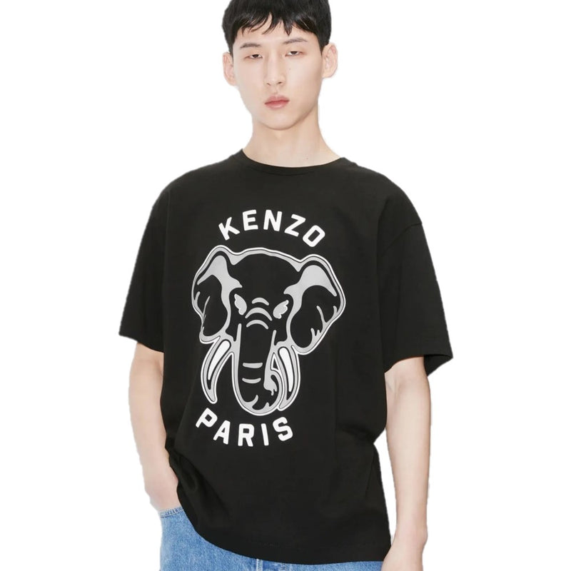 Kenzo Elephant Varsity Jungle Oversize T-Shirt - Ignition For Men