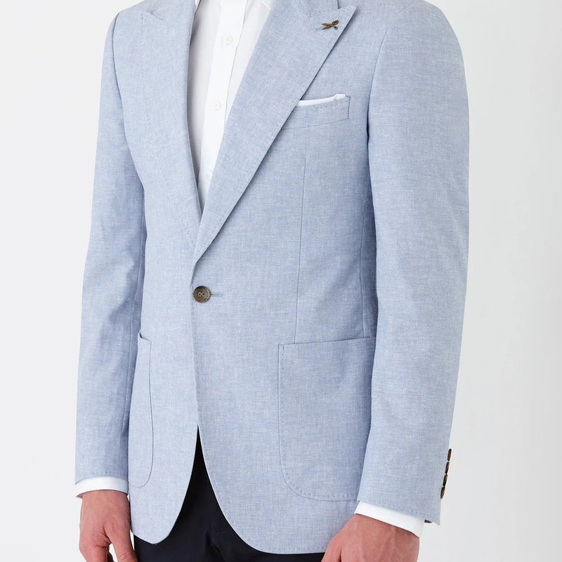 Joe Black Champion Sports Jacket Sky Blue FJS832