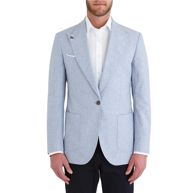 Joe Black Champion Sports Jacket Sky Blue FJS832