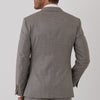 Joe Black 2pce Taupe Texture Suit - Ignition For Men