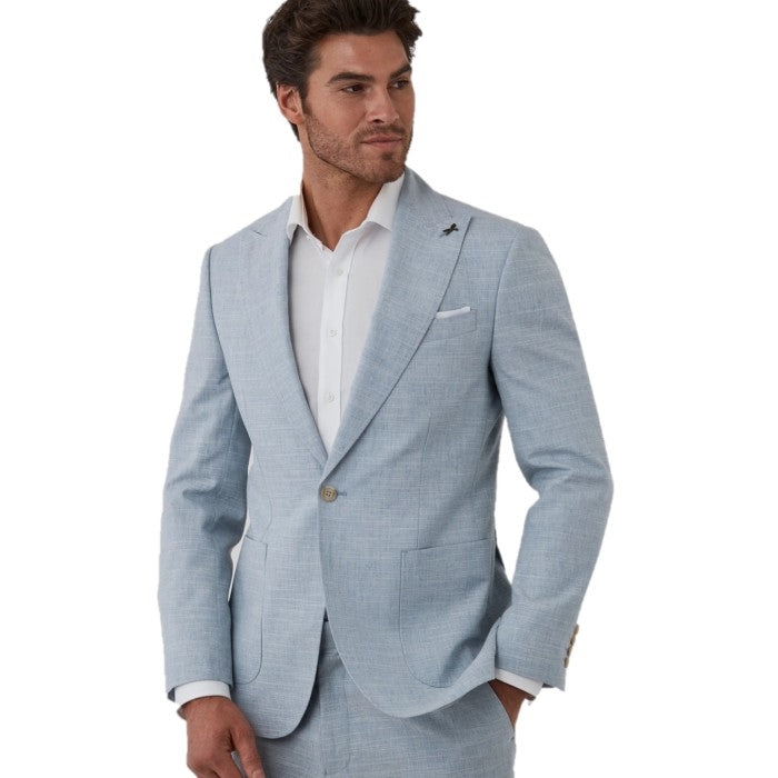 Joe Black Warrior Sports Jacket FJU894 Light Blue 