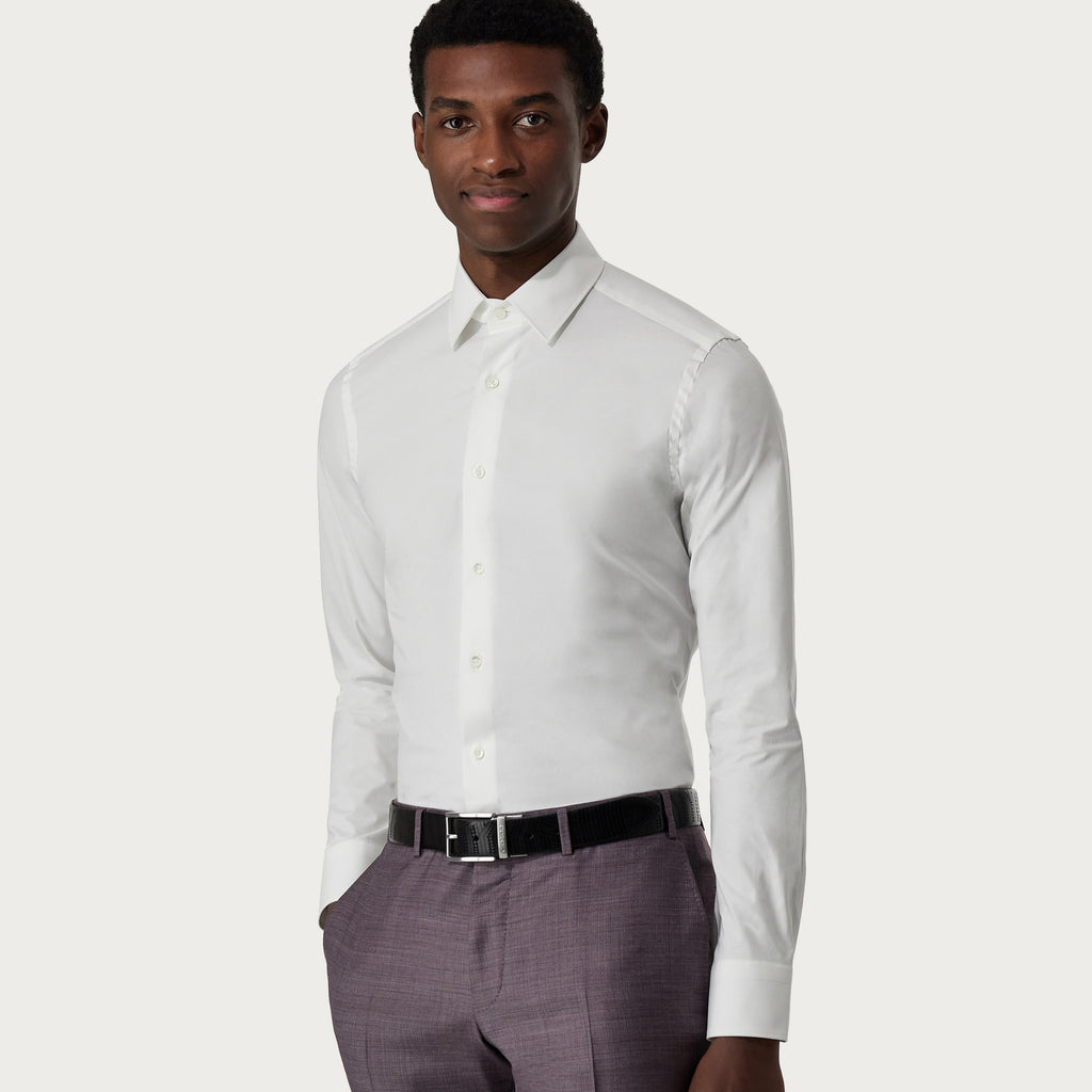 Canali Slim Fit Shirt White GD02832/001