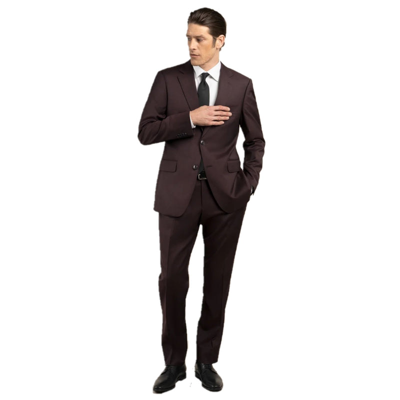 Rembrandt Cooper Burgundy Twill 2pce Suit