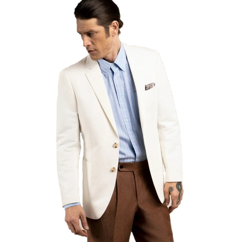 Rembrandt Malta White Linen Blend Blazer